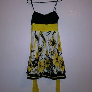 Fit and Flare Floral Dress